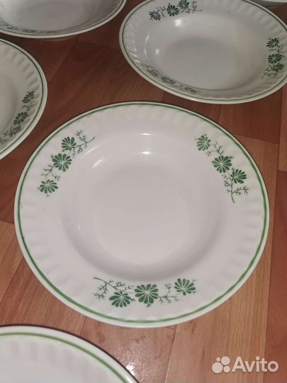 Тарелки СССР фарфор 20 см