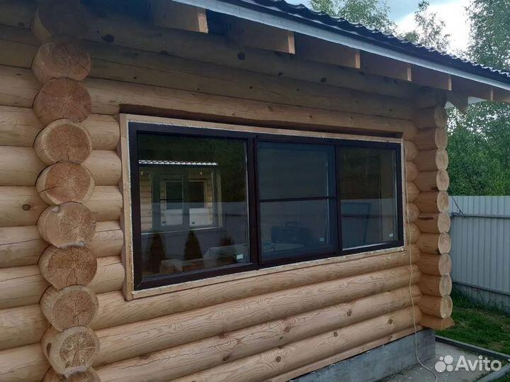 Окна, двери, витражи из алюминия