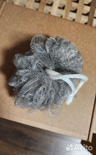 Мягкая мочалка 