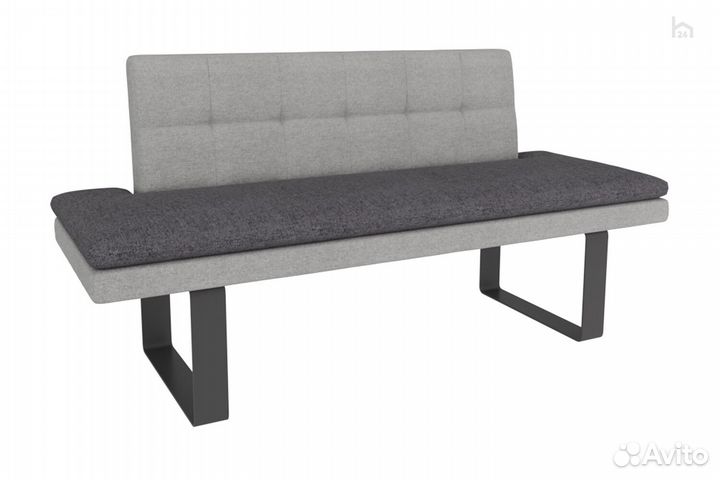 Прямой диван кухонный Magiс Искусственная шерсть