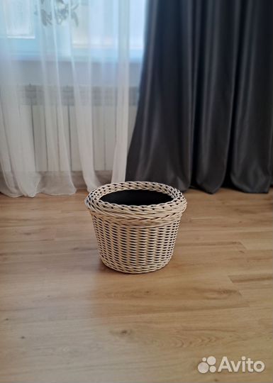 Кашпо из ротанга 12 литров