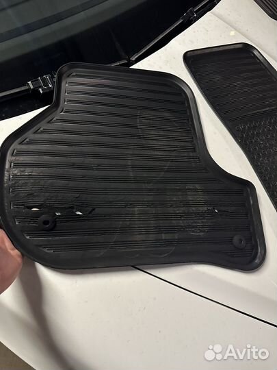 Коврики резиновые skoda octavia А5 бу