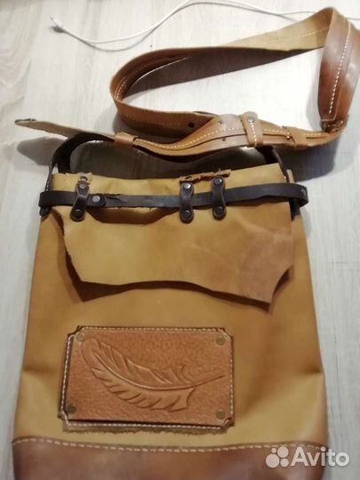 Сумка из натуральной кожи