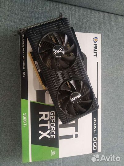 Видеокарта Palit RTX 3060ti 8Gb