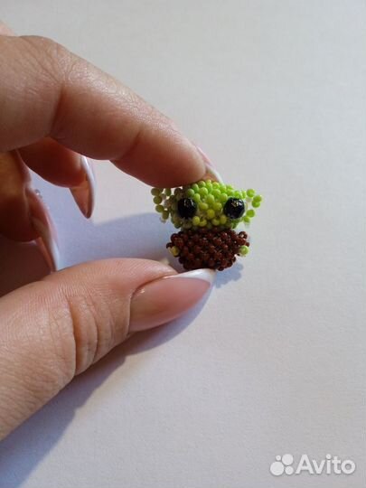 Мини амигуруми из бисера