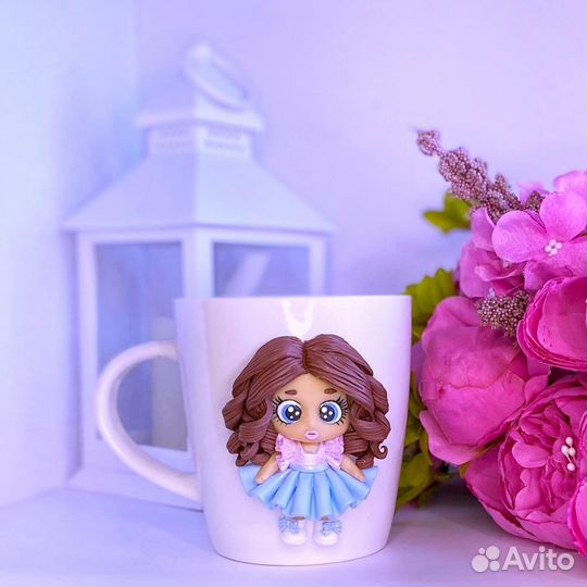 Кружка с куколкой лол lol