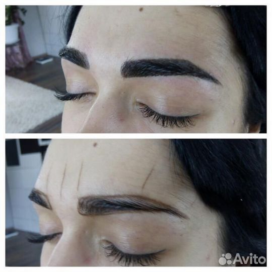 Татуаж бровей