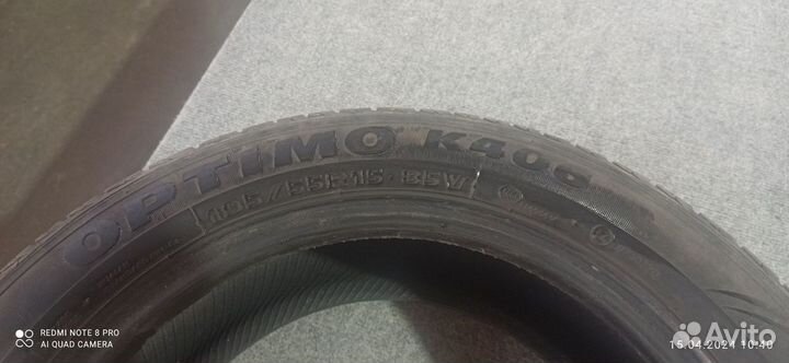 Hankook Optimo K406 195/55 R15