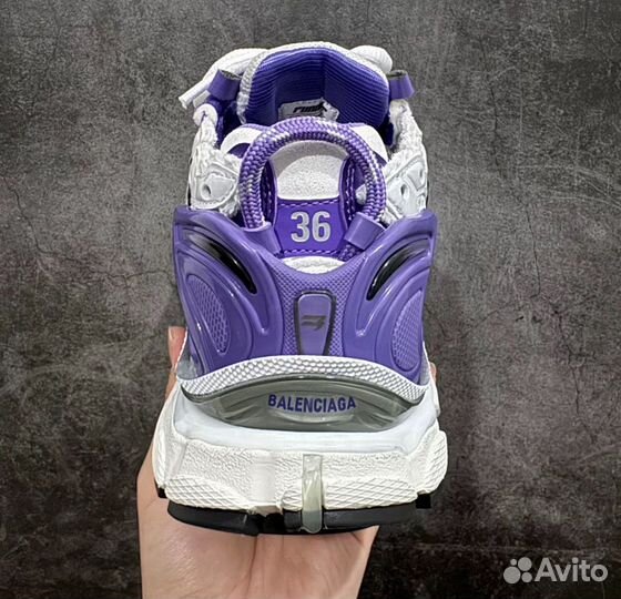 Кроссовки Balenciaga Runner Purple/White Sneakers