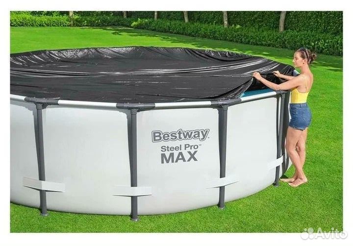 Бассейн каркасный bestway Steel Pro 305х100 см