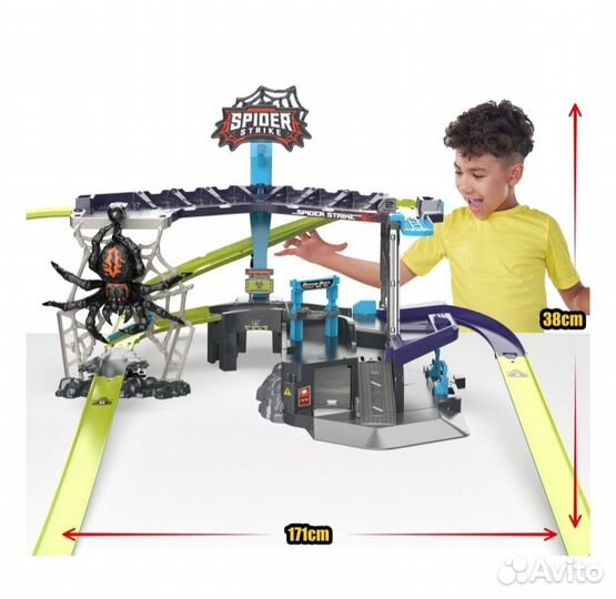 Гоночный трек Metal Machines Spider Strike 6725