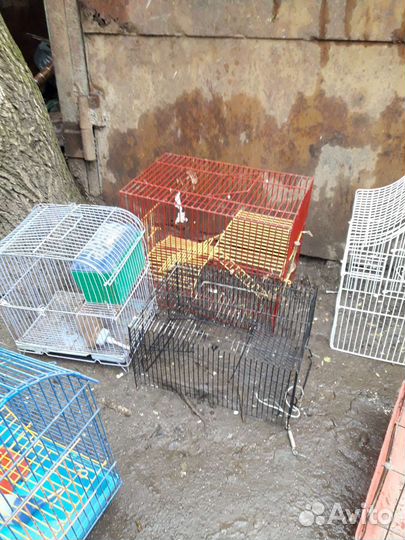 Клетки для птиц и грызунов