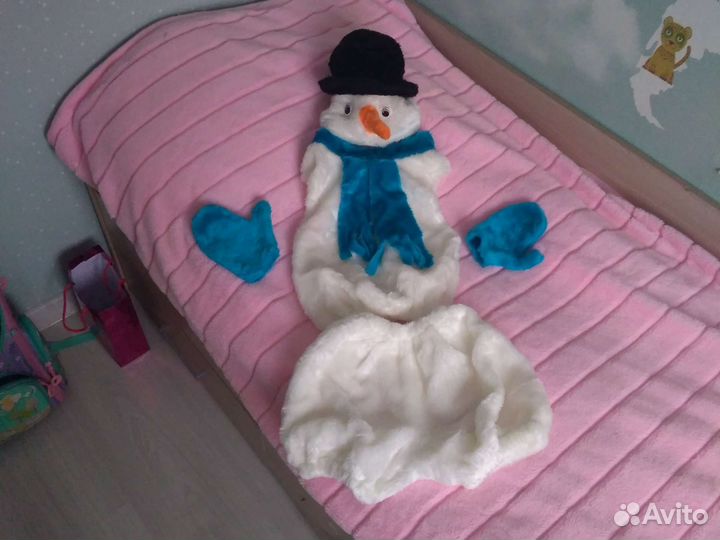 Костюм снеговика для мальчика