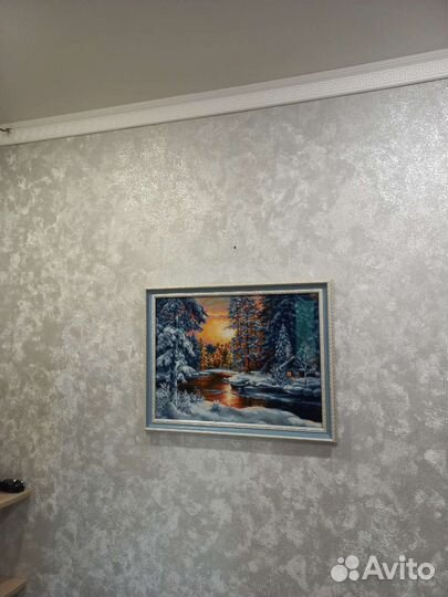 Картина вышитая крестом