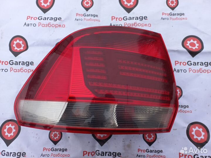 Фонарь задний левый Vw Polo Sedan Поло рестайлинг