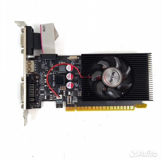 GT610 2GB LP уц-3-7 DDR3 64BIT DVI hdmi VGA