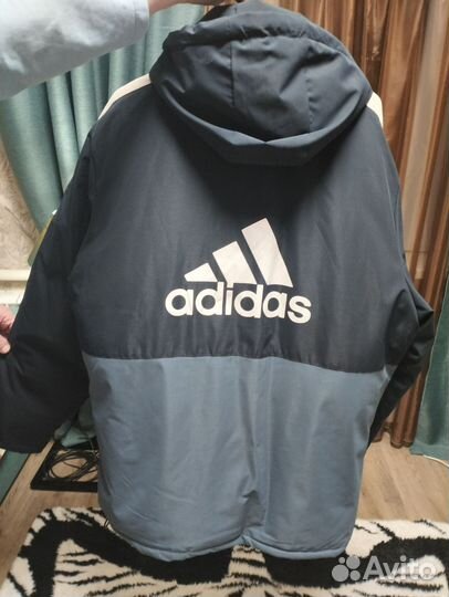 Куртка зимняя мужская бу,54-56р, очень теплая