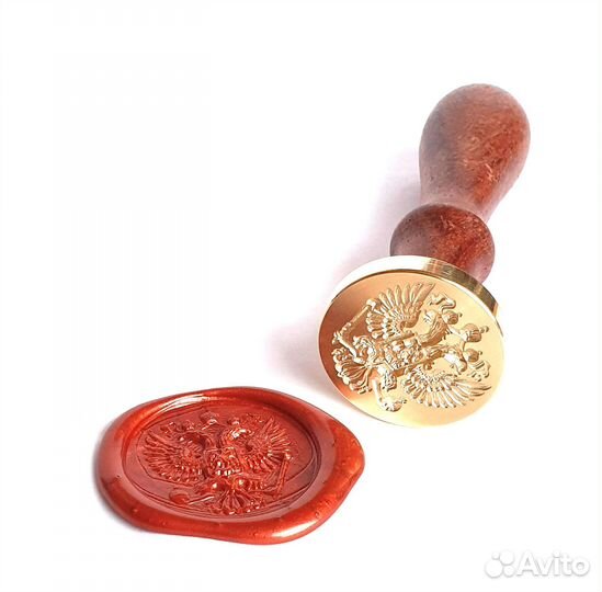 Сургучная печать с изображением 3D \ 2D графикой