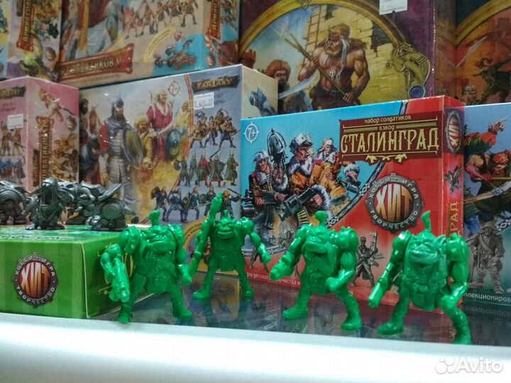 Солдатики и сборные модели фирмы Технолог