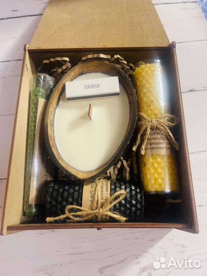Подарочный набор свечей