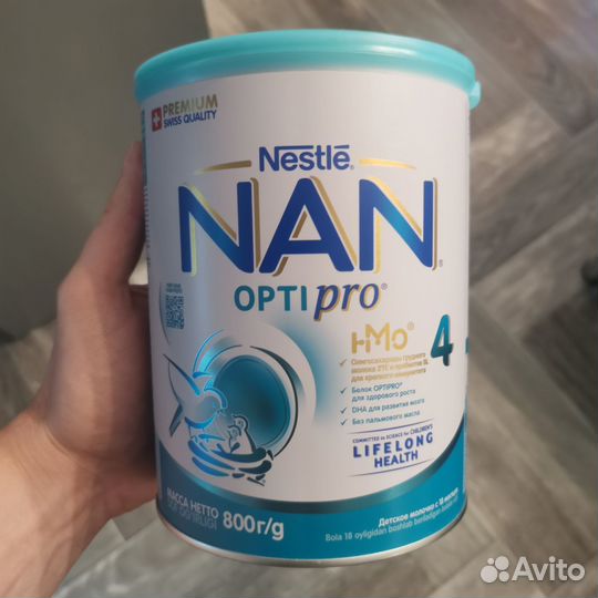 Детская смесь NAN Opti pro 4