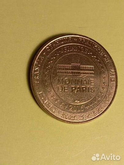 Жетон океанографического музея Монако