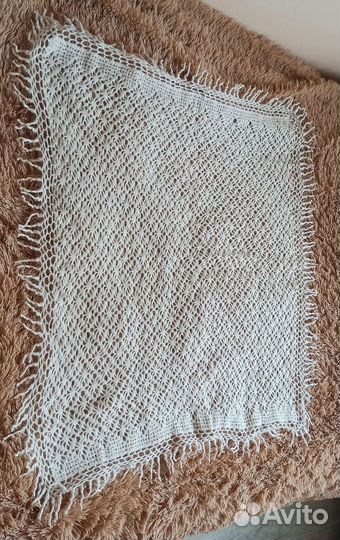 Шаль шерстяная hand made