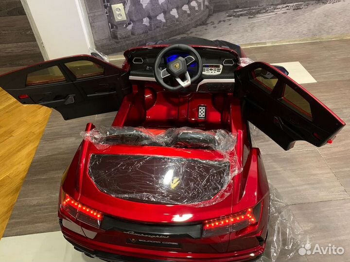 Электромобиль ламборджини,полный привод