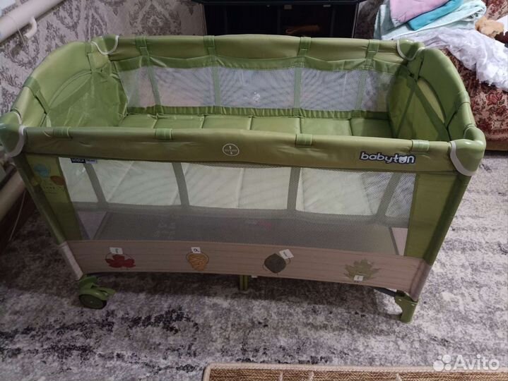 Манеж кровать