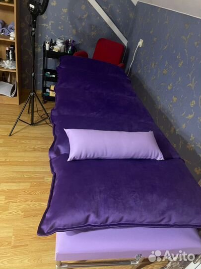 Кушетка для наращивания ресниц, массажная