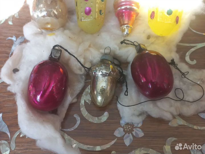 Елочные игрушки 30-40 годы