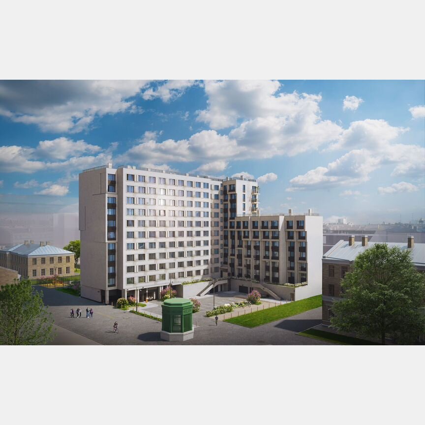 1-к. квартира, 43,5 м², 6/11 эт.