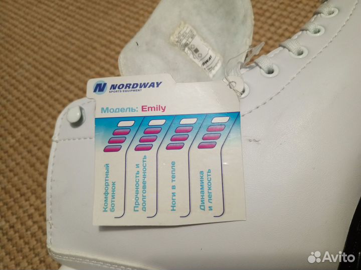 Коньки фигурные 36 размер новые