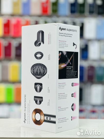 Фен Dyson Supersonic HD08 Nickel/Cooper