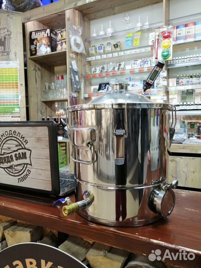 Перегонный куб на защёлках