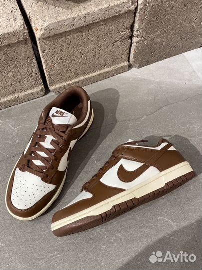 Nike Dunk Low Surfaces In Brown And Sail