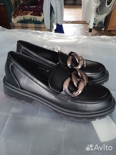 Туфли, лоферы женские 37 размер