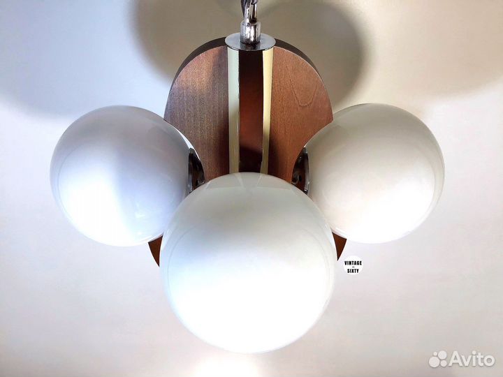 Люстра винтажная Dekor Zabok Югославия 70-е гг