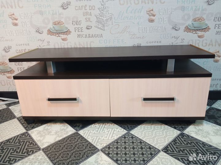 Тумба тв 041С (венге/дуб молочный)