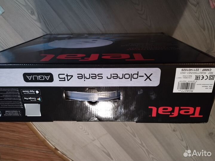 Моющий робот пылесос Tefal X-plorer serie 45 aqua
