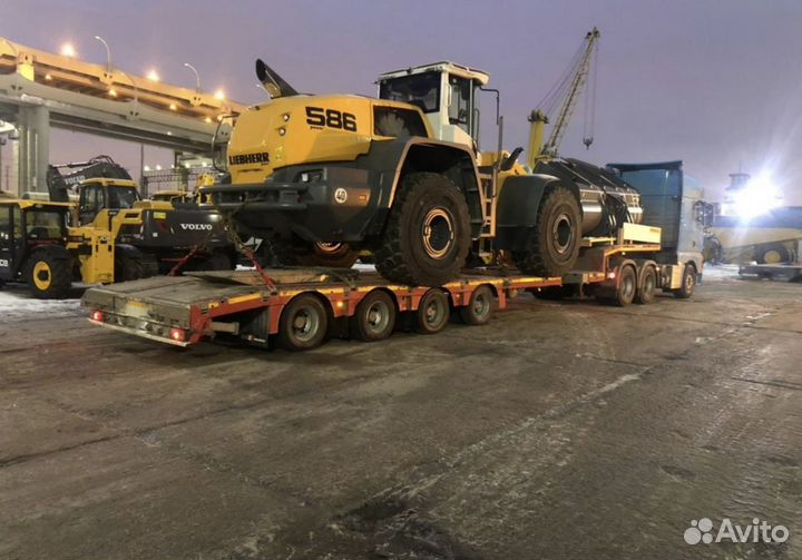 Трал перевозка негабарита