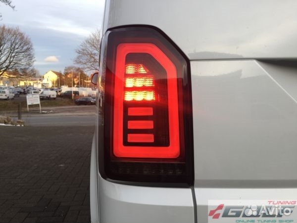 VW T6 15-19 Фонари led с бегающим поворотником