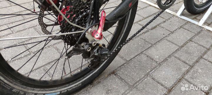 Велосипед складной, двухподвесный