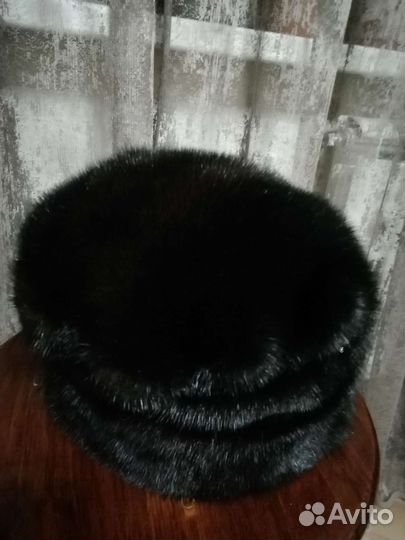 Шапка норка женская, новая