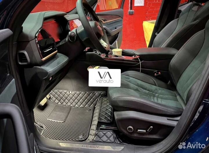 Автоковрики на Geely Monjaro 2023