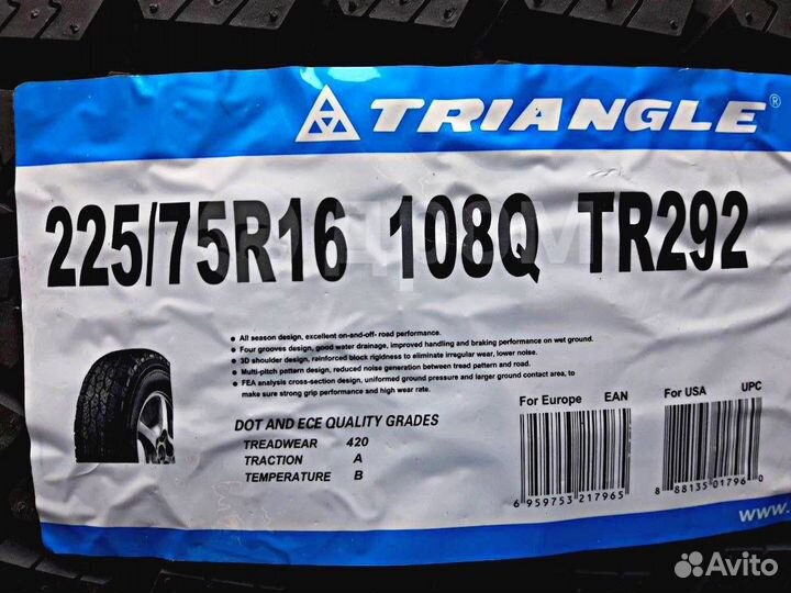 Triangle TR292 225/75 R16 108Q