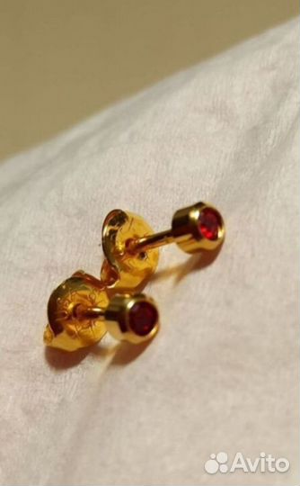 Бижутерия серьги и кольца пакетом