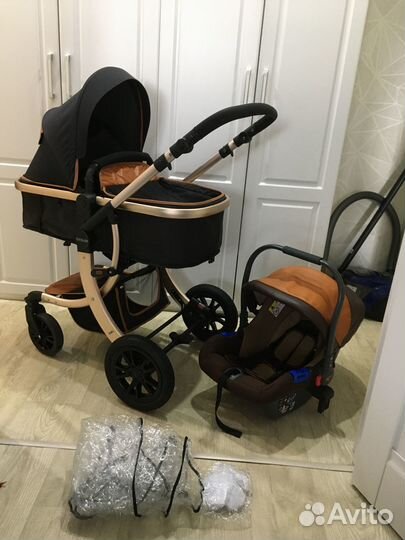 Коляска трансформер 3 в 1 Teknum