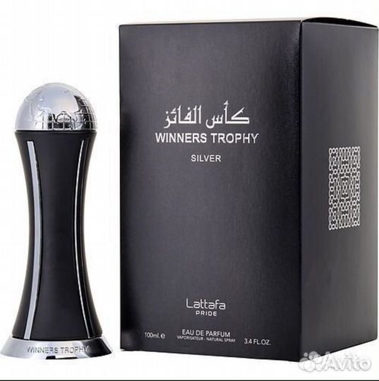 Lattafa Pride Winners Trophy Silver, 100 ml