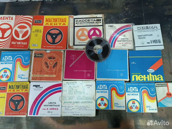 Магнитная лента катушки бабины